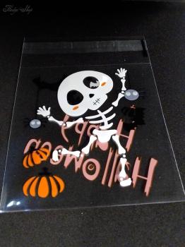 Halloween Geschenktütchen Skelett